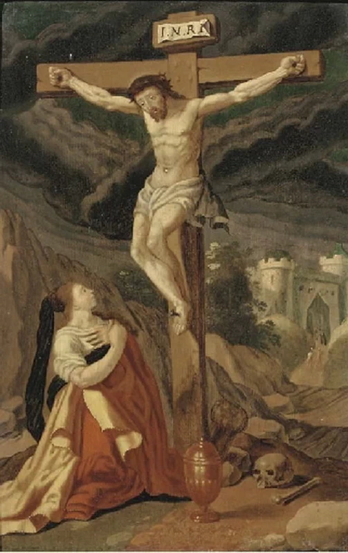 Crocifissione con la Maddalena